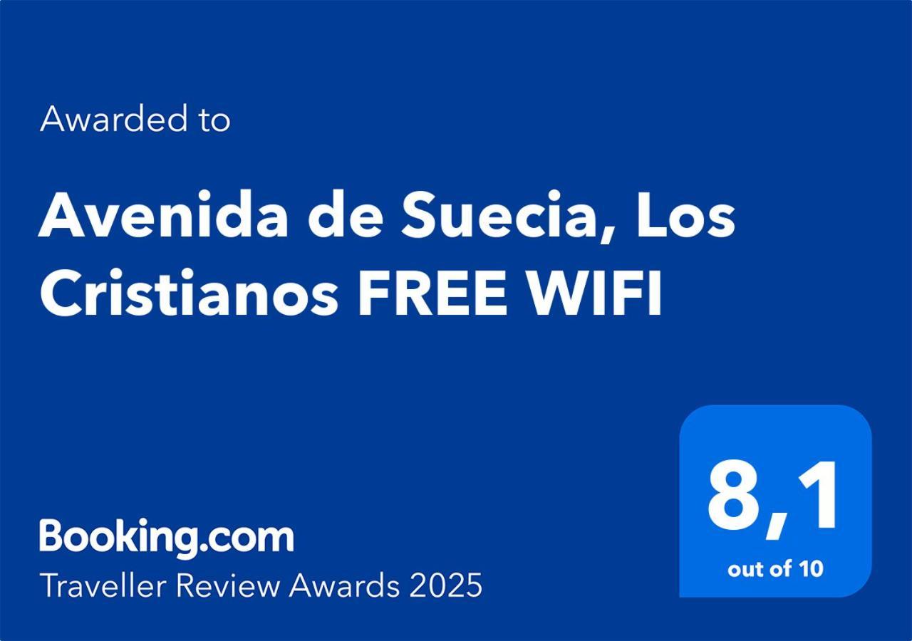 Avenida De Suecia, Los Cristianos Free Wifi Arona  Dış mekan fotoğraf